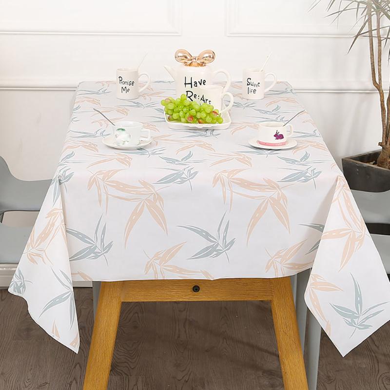 

Tablecloth colorful prints Table Cloth Waterproof & Oil Proof Dining Decorative Table Cover tapete obrus 2020 new drop shipping