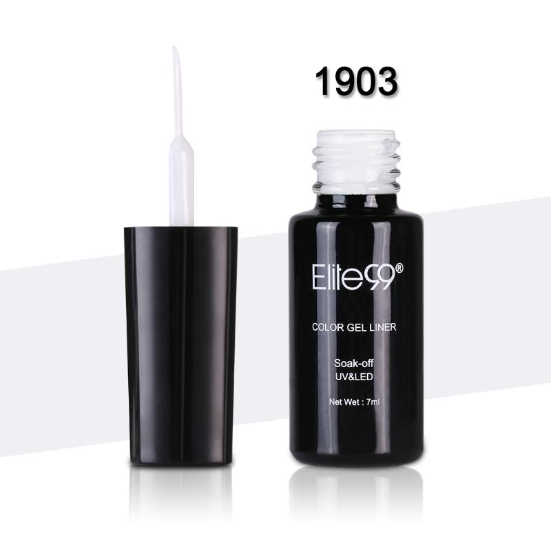 

Elite99 7ML Nail Painting Gel Line Varnish Nail Polish Liner Spider Flowers Drawing Glitter Lacquer For Nails Art Gel Paint DIY, Base