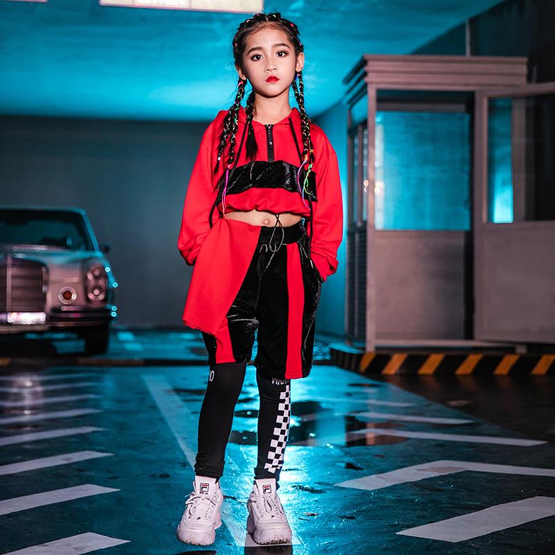

Hip Hop Costumes Children Jazz Performance Clothing Street Dancing Outfit Kids Modern Dance Suit Festival Stage Show Wear DN4332, Only pants