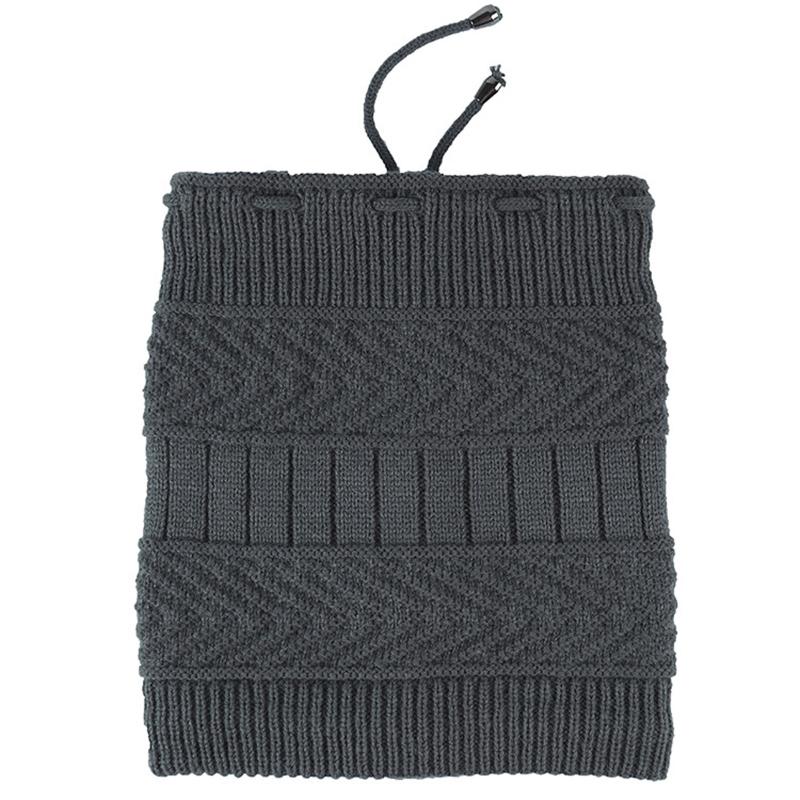 

Fashionable women's cotton warm hat winter fashion casual knitted hat woolen edging plus fleece soft beanie ski, White