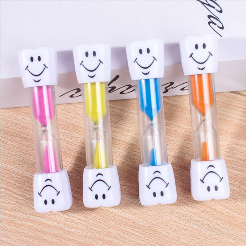

3 Minutes Sand Timer Clock Smiling Face Hourglass Decorative Household Kids Toothbrush Timer Sand Clock Gifts Christmas Ornaments