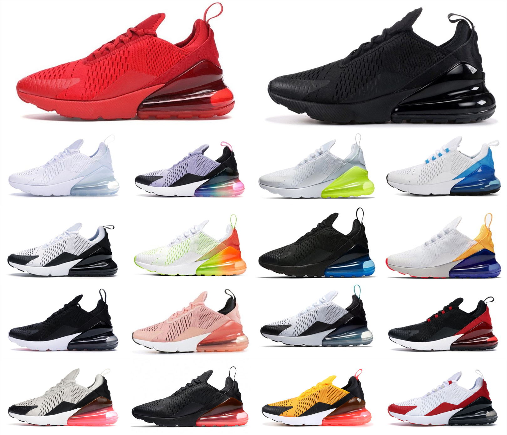 

270s Homme react Cheap ROSE Sneakers Cushion bauhaus mens Outdoor blue Quality Triple Womens Gold Shoes Running 27C Sports, Shoelace
