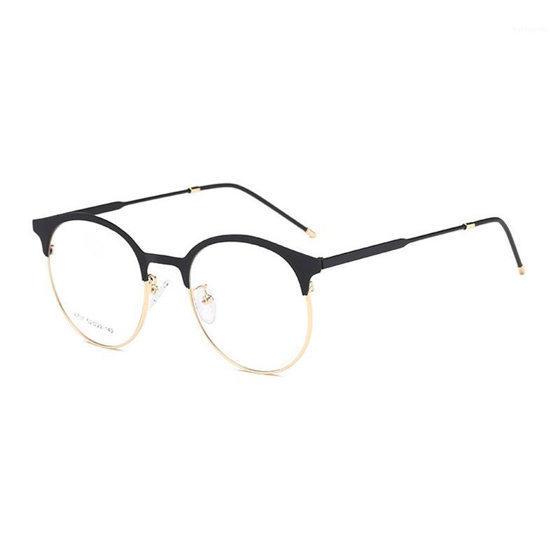 

Handoer 6731 Alloy Glasses Frame Full Rim Eyewear Round Spectacles Men and Women Style Optical Prescription Glasses1