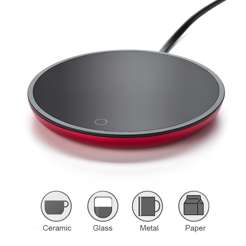 

15W Coffee Mug Cup Warmer for Home Office Milk Tea Water Heating Pad 220V Electric Powered Cup Warmer Y1201