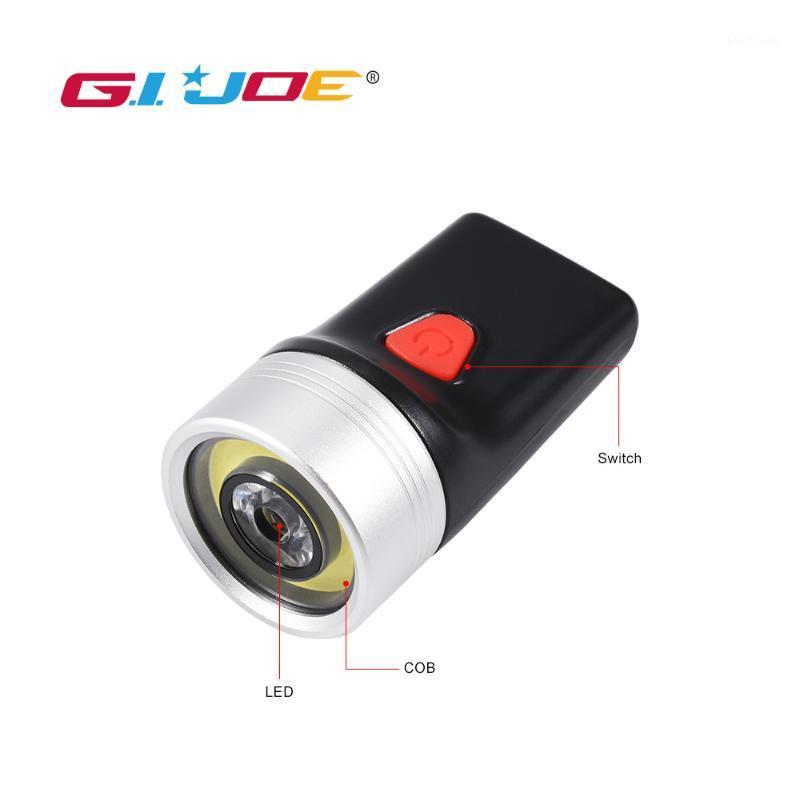 

GIJOE led bicycle cob bike light built-in battery rechargeable usb waterproof 4 modes by 1 switch 2000LM bike torch1