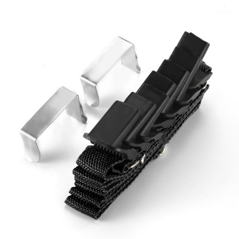 

ABEDOE Straps Hanger Hanging Hat Clothes Organizer Cap Rack Holder Over Door Straps With 7 Hook for Home Organizer1