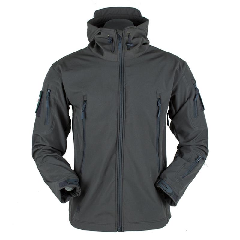 

Softshell Jacket Soft Shell Jacket for Men Windproof Waterproof Breathable Durable &T8, Black