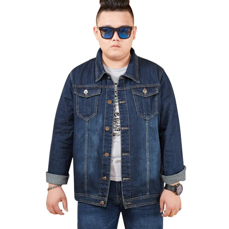 

Blue Men Jean Jacket Fashion Mens Jackets and Coats Loose Jacket for Men Streetwear