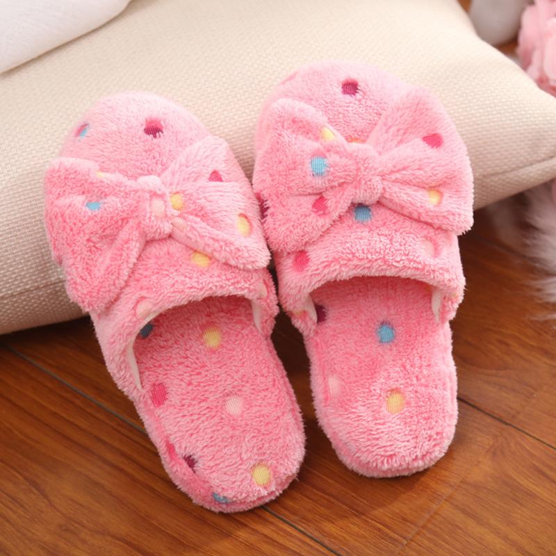 

2021 New Indoor Home Slippers Cotton Fabric Slippers Home Slipper Wooden Floor For Women Warm Plush Girls Slides, As shown