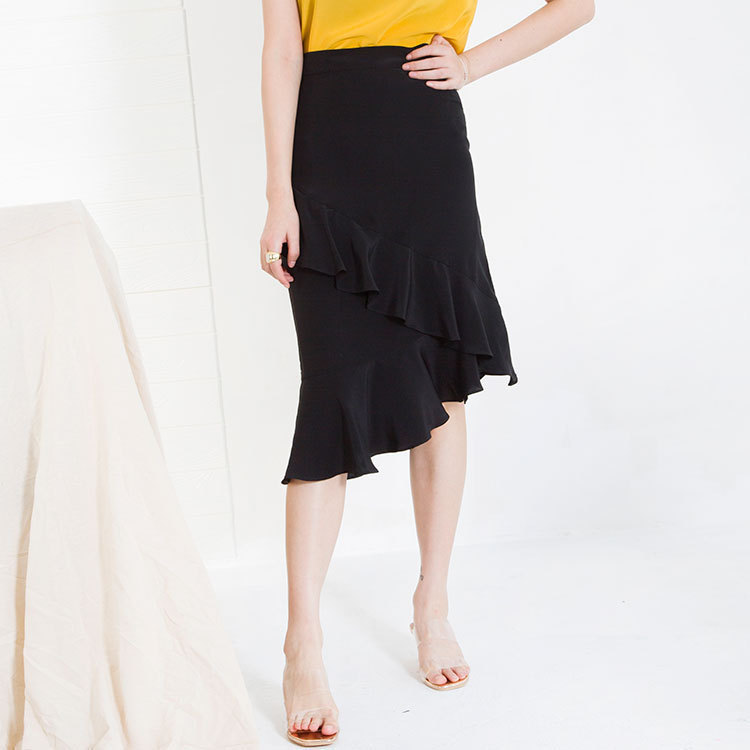 

2020 Summer Skirts New of Silk Silkworm Cultivate Is Long F0179 Skirt Pure Colour Hqmz, See chart