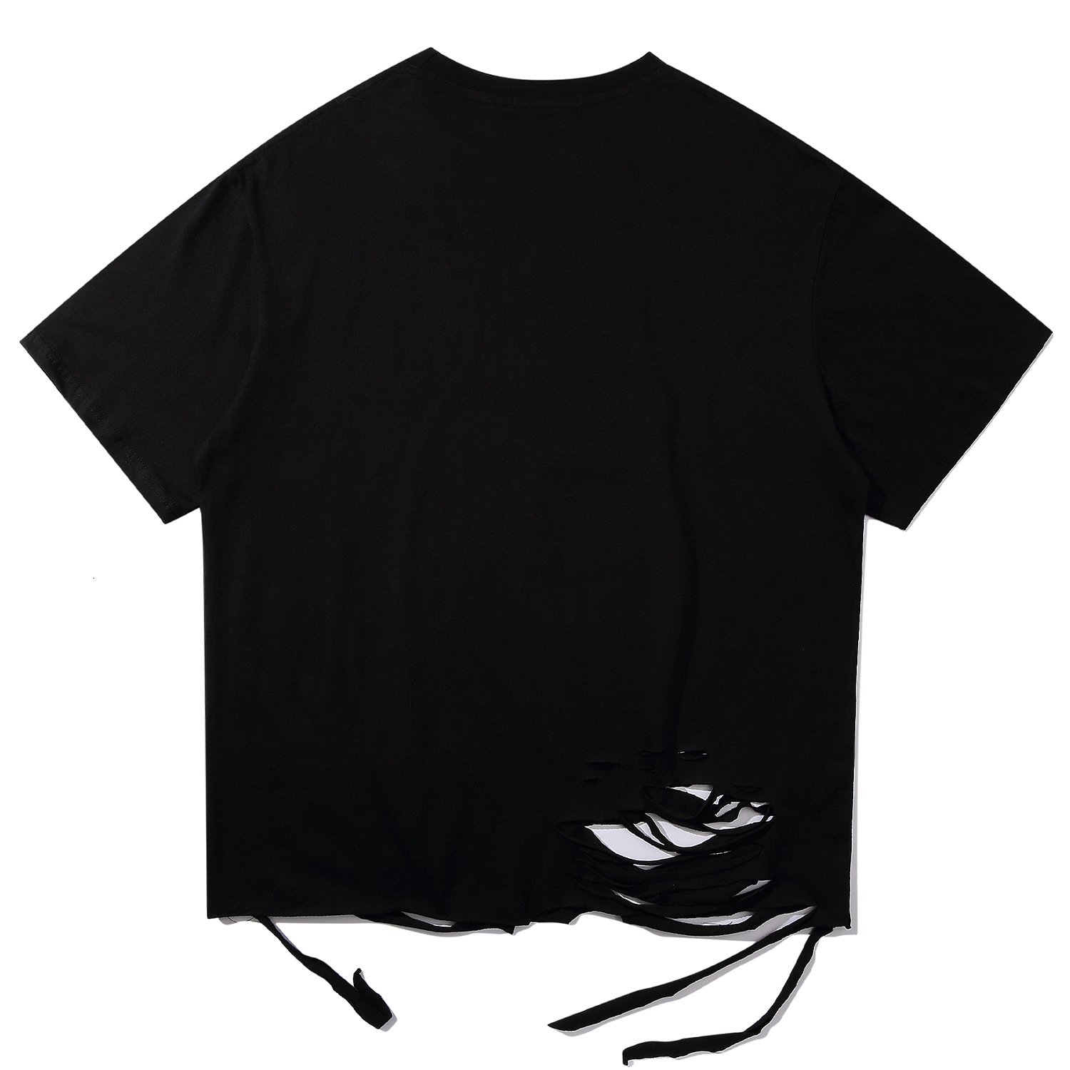 

2021 New Aelfric Aden Hip Hop Color Butterfly Print Men' Harajuku Pit Short Sleeve Fashion Street Clothing Famous Cotton T-shirt I8vz, Black