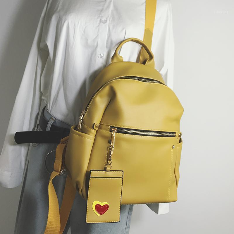 

Campus student schoolbag 2020 new backpack female simple Joker girl backpack ins ultra-fire travel bag1, Black