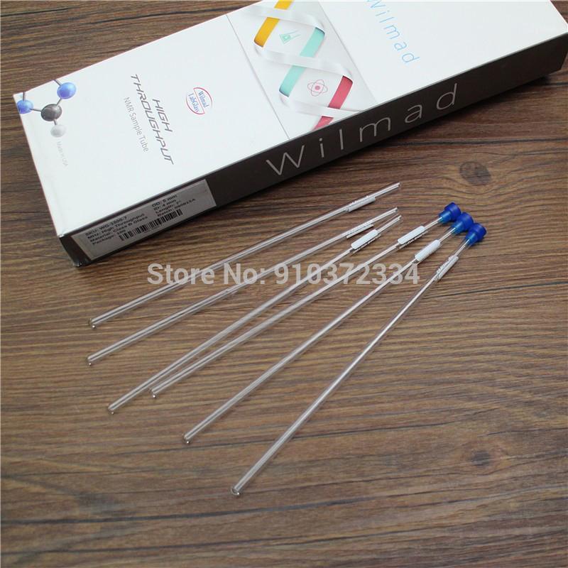 

2pcs 5pcs 10pcs 20pcs 30pcs 50pcs Lab Glass NMR Tube, 7-inches NMR Sample Tube with cap for Laboratory Experiment1