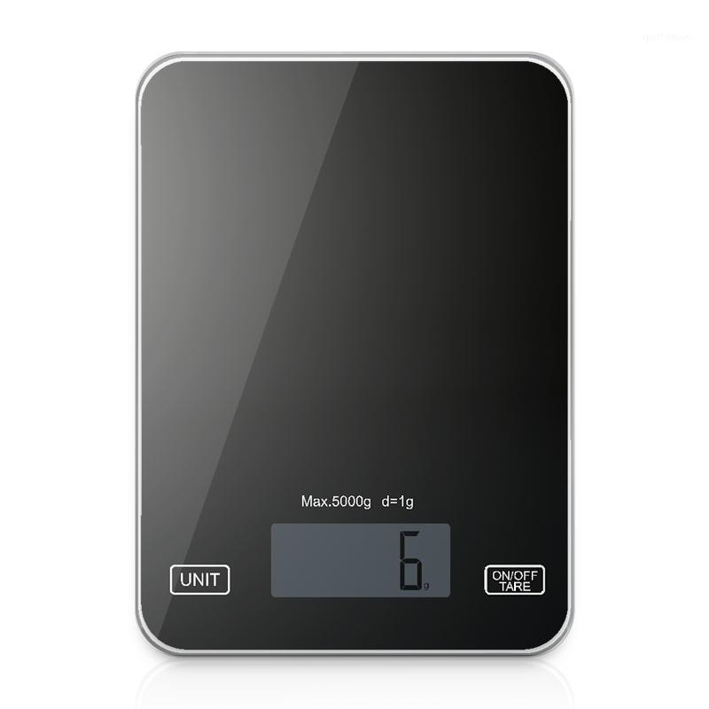 

Digital Kitchen Scale Scale 11lbs/5kg - Ultra Slim, Multifunction,Tempered Glass Easy To Clean, Large Display Press Profe1, White