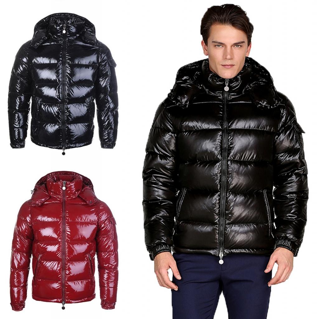 mens puffer jacket with hood sale