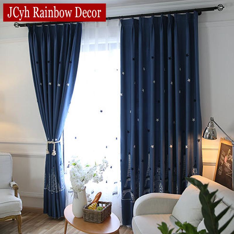 

Modern Kids Curtains For Bedroom Window Children Curtains For Kids Living Room Short Drapes Blinds Rideau Enfant, Voile curtains