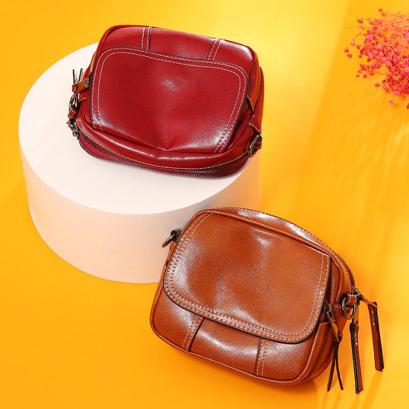 

Women single shoulder retro handbag 2020 new fashion handbag trendy Korean messenger bag, Army green