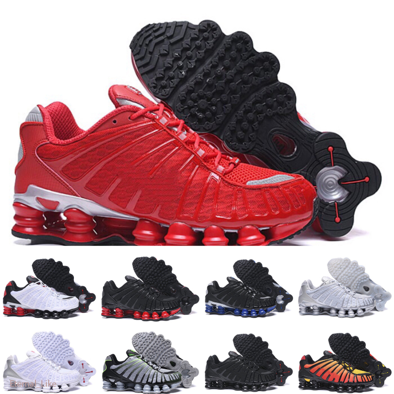 

New trainers TL mens shoes Triple Black white Black Grey Clay Orange Sunrise Speed Red womens fashion sports sneakers size 36-46, Color 1