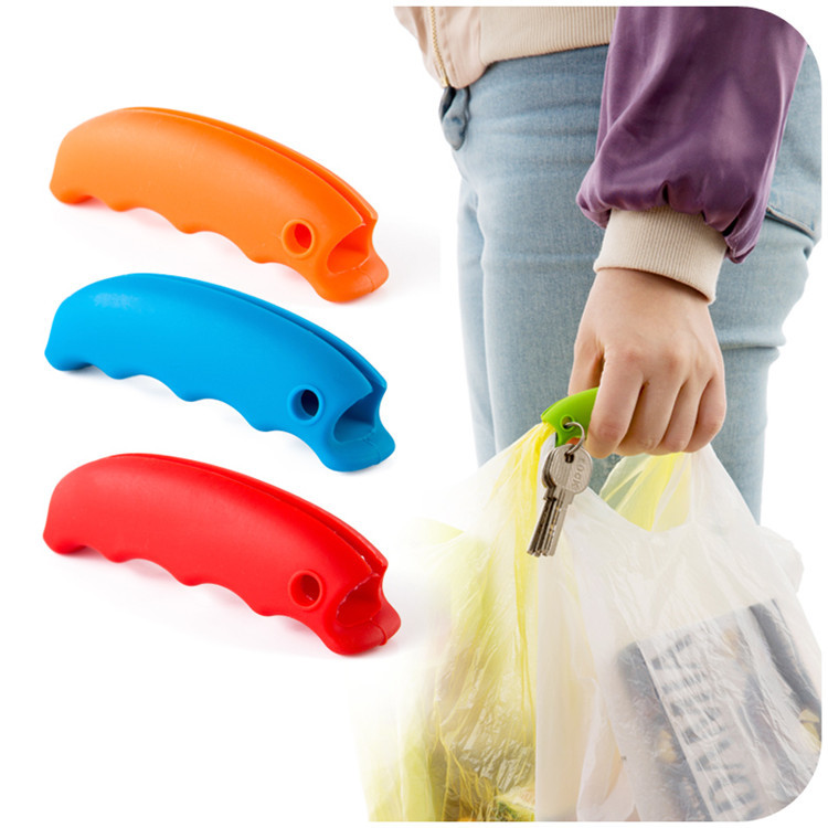 Bag Clips 1PC Lifter Handle Convenient Carry Tool Hanging Save Effort Silicone Kitchen Mention Dish-image-613600392