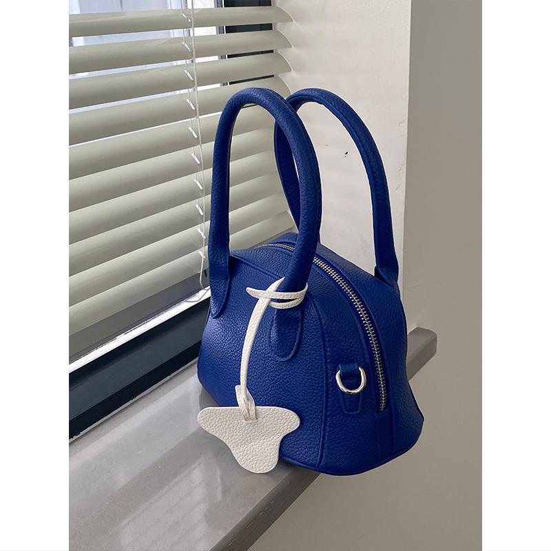 

Luxury Clip Women's Crossbody Bags PU Leather Designer Wide Strap Shoulder Bag Shell Messenger Bag Ladies Fashion Purses Handbag, Blue