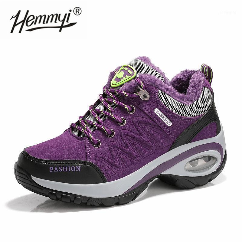 

Hot New Warmth and Comfort 5CM Increase Winter Shoes Women Wedges Sneakers Ankle Boots Walking Leisure Plush Snow Boots1, Rose red