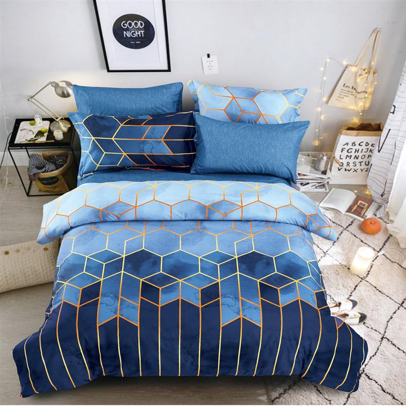 

Bonenjoy Bedding Set 2/3 pcs Modern Style Duvet Cover Set For Double Bed High Quality Quilt Cover With Pillowcase Bedclothes, 5 sz tuose