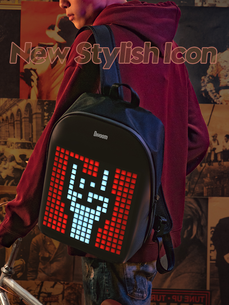Acquistare Pixel Art Zaino Con Schermo A LED Personalizzabile Controllo App  Impermeabile Biciclette Escursioni Allaperto Attività Big Deposito  Economico | Consegna Veloce E Qualità | It.Dhgate