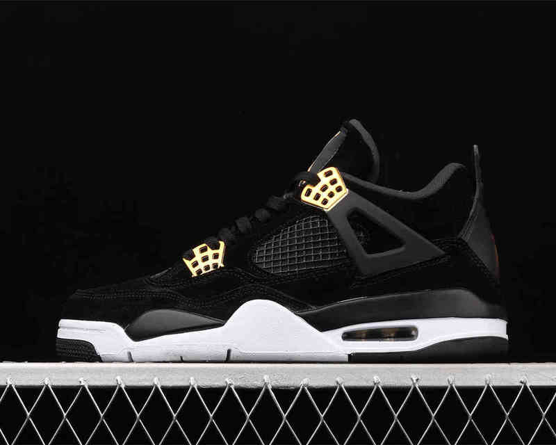 

Royalty Jumpman 4 4s fashion shoe black gold Mens Womens Basketball ShoesP42GY0KA{category}, #1