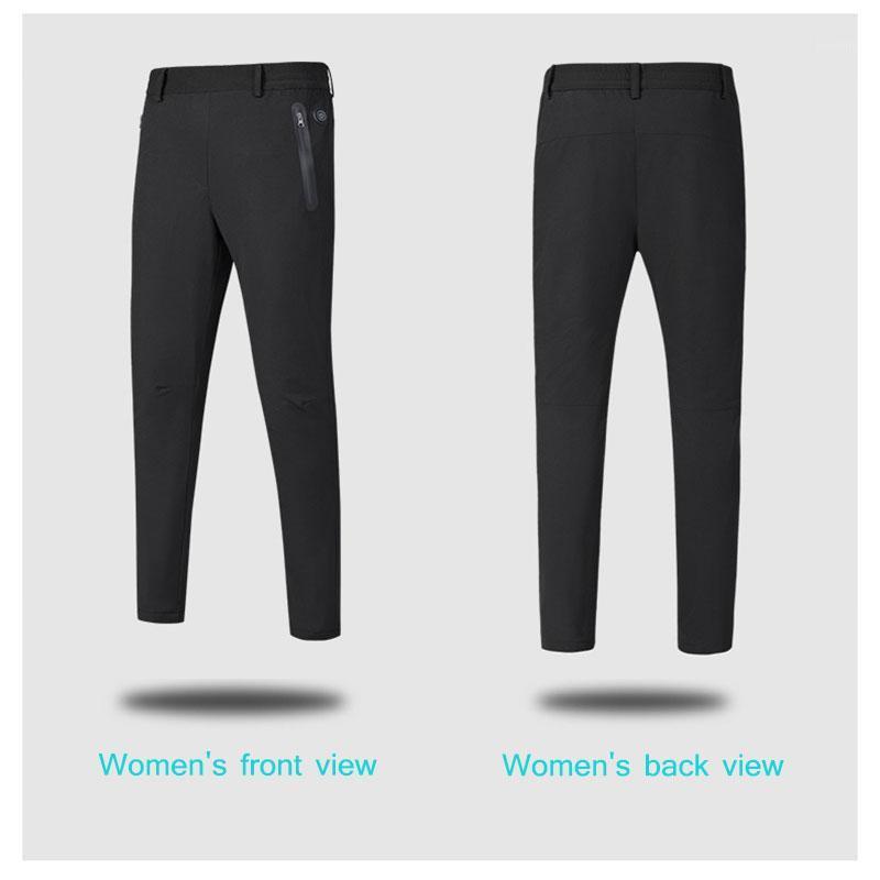 

USB Camping Trouser Knee Waist Heat Windproof Smart Thermal Pants Skiing Men' Winter Heating Pants Women' Outdoor Male1
