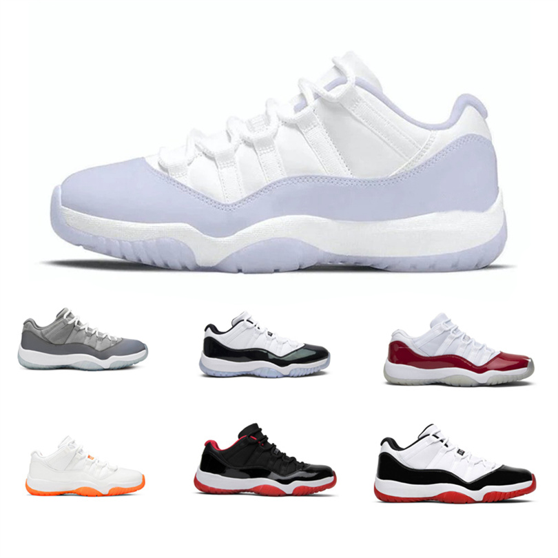 

2022 11 Low Pure Violet Basketball Shoes jumpman 11s 11 Concord Sketch Sneakers Mens Womens, Champagne