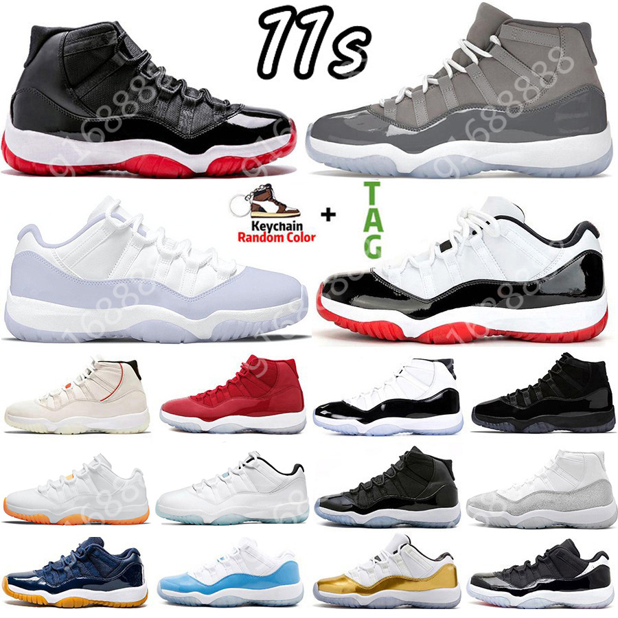 

11 11s Basketball Shoes Midnight Navy Cherry Miamis Dolphins Cool Grey Animal Instinct Legend Blue Bred Concord space jam Gamma women Mens Trainers Sports Sneakers, Shoes box