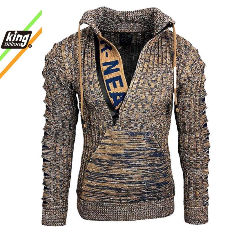 Pull Hommes Hoodies Casual Pull Chemise Automne Hiver Slim Fit À Manches Longues Hommes Chandails Tricoté Coton Pull Homme Top