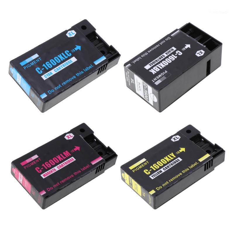 

4pcs 1600XL Color Ink Cartridges Ink Tank Replacement For Maxify MB2020 MB2320 MB2060 MB2160 MB2360 MB27601