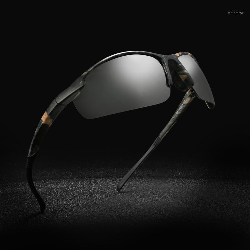 

2020 New Photochromic Sunglasses Chameleon Driving Polarized Sun Glasses for Men Half Frame Sunglasses Sport Fashion1