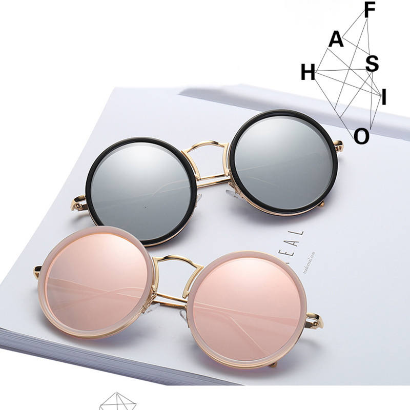 

2021 New Vintage Sunglass Fashion Round Sunglasses Women Designer Metal Carving Sun Glasses Christmas Gift Holiday Decoration Wd0882 7rs0