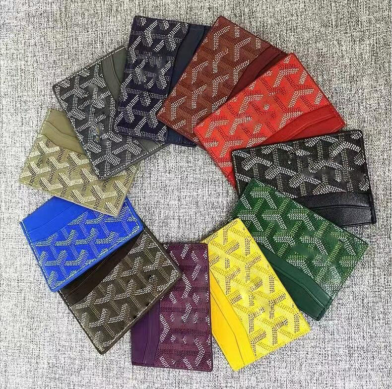 

Graffiti personality men and women one piece card holder business card holder genuine leather card holder, Red;black