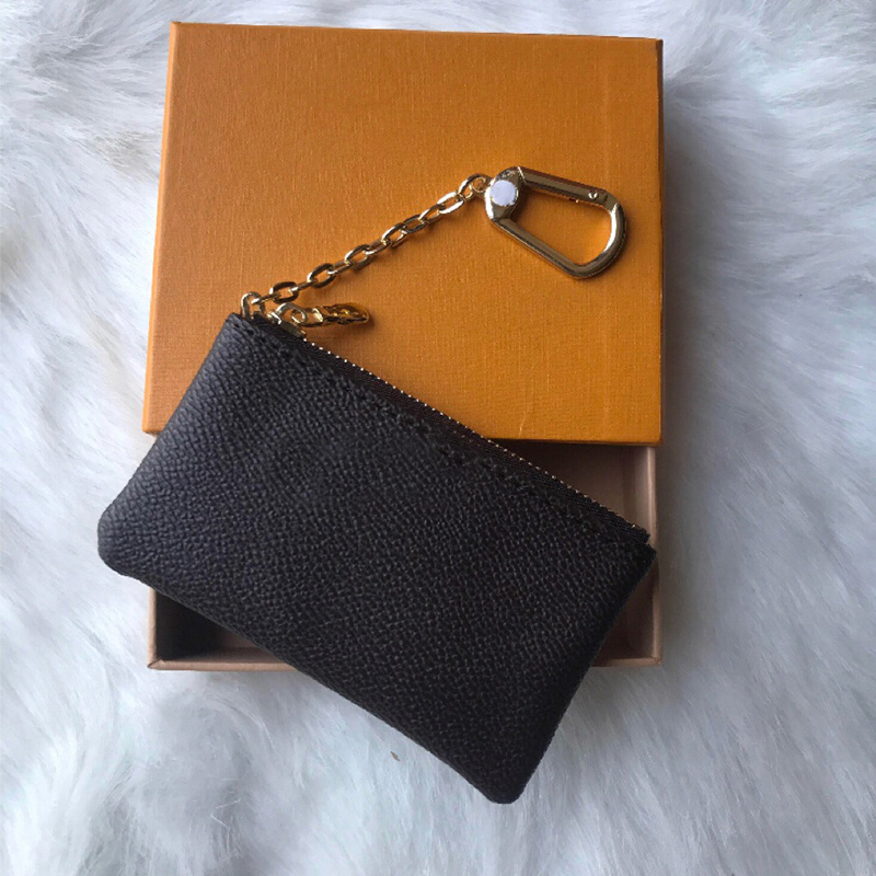 

New arrivals High Quality Original Box Mini Wallets Woman coins keys bag wallet purse holder Clutch Bags, Red;black