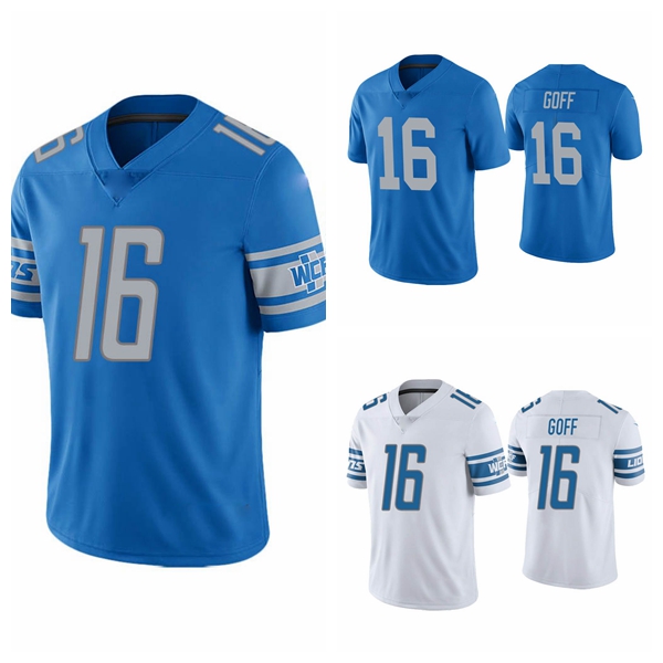 

Detroit''Lions''Men Jared Goff Vapor Limited Light Blue football Jersey