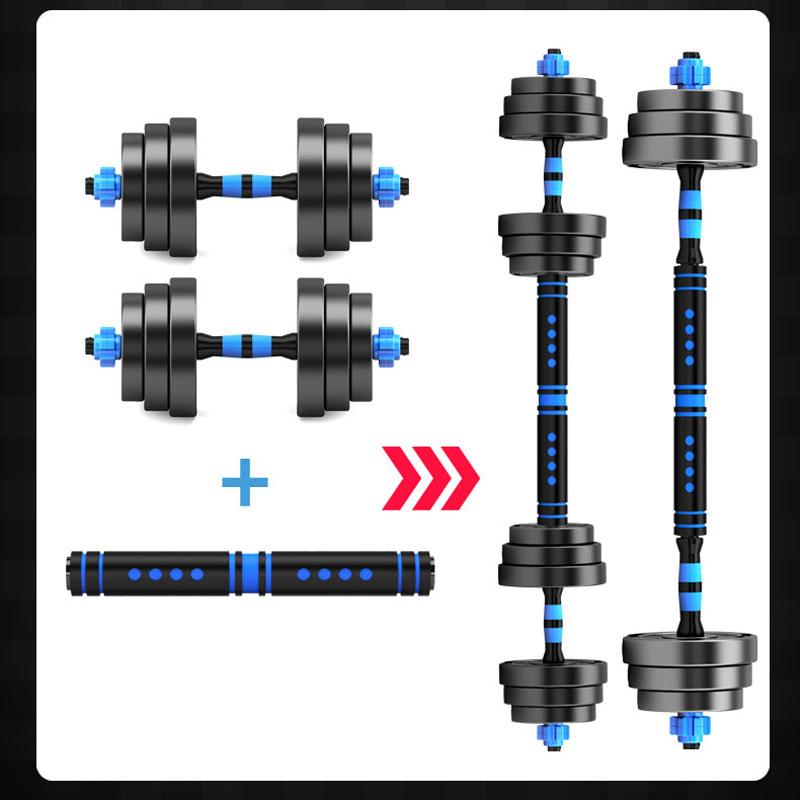 

Fitness Equipment Dumbbell Set Barbell 10kg Home Gym and Exercise Equipment Workout, Red