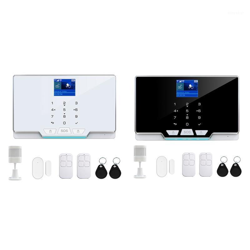 

WiFi GSM GPRS Multifunction Wireless Home Residential Fire Safety Intruder Alarm System EU Plug1