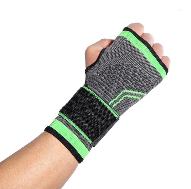 

3d Pressurized Elastic Wrist Bandage Support Strap Wraps Hand Palm Support Wristbands Wrist Compression Pad / 200pcs1, Green