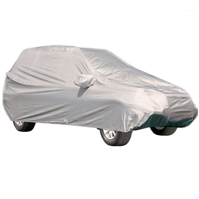 

Large Size L Full Car Cover 100% Waterproof UV Protection Dust Rain Snow Protective Cotton Lining Outdoor1