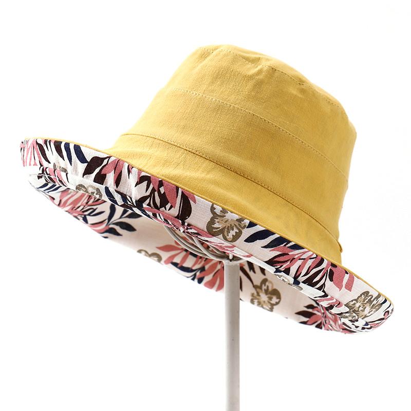 

Summer Ladies Sun Bucket Hat Fisherman Hats Summer Double-sided Solid Color Hat Fold Sun Beach For Boys Girls, 01