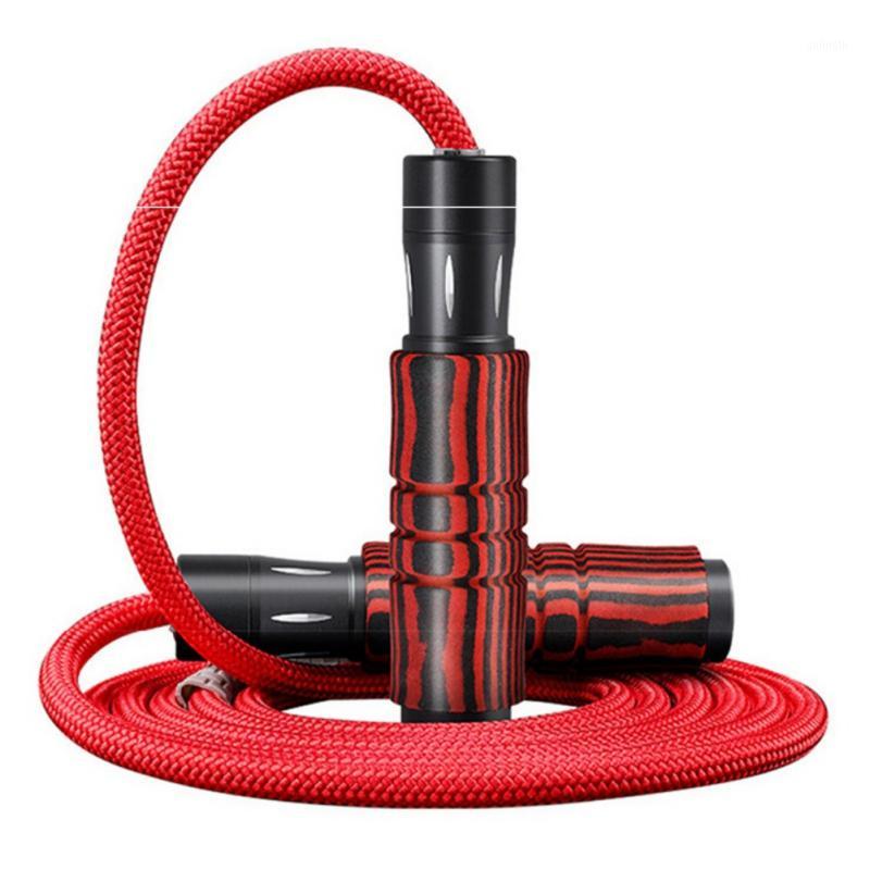 

Braided Bearing Jump Rope Adjustable Sports Lose Weight Exercise Gym Fitness Speed Skipping Rope Anti Slip Alloy Handle1