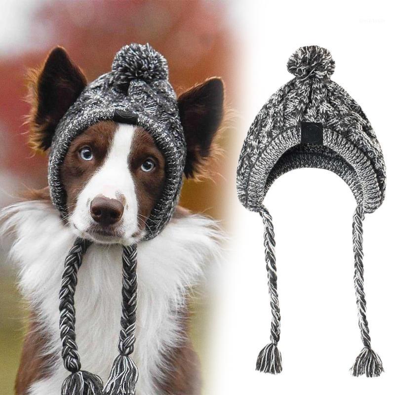 

New Winter Dog Hat Classic Warm Pet Dog Knitted Warmth Hat for Medium Dogs XD881