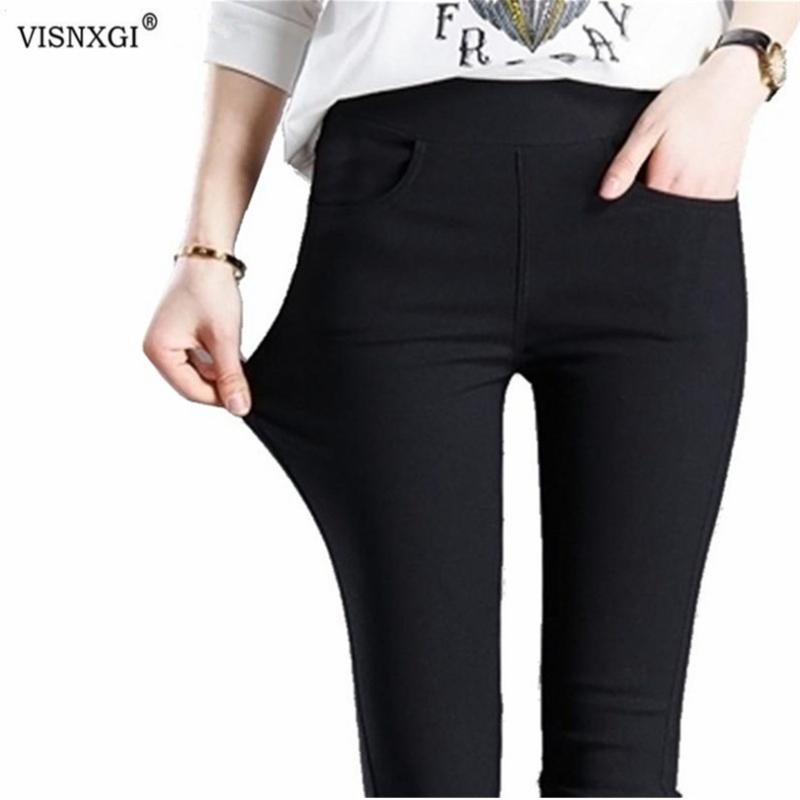

YRRETY Casual Leggings Women Black Fitness Women High Waist Legins Push Up Leggings Leggins Sexy Workout Sport Legging Size XXXL, K340 white