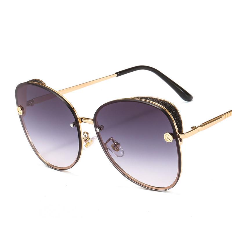 

Sunglasses Oval For Men And Women Fashion Multi-color Optional European American Travel Seaside Trend Sun Glasses