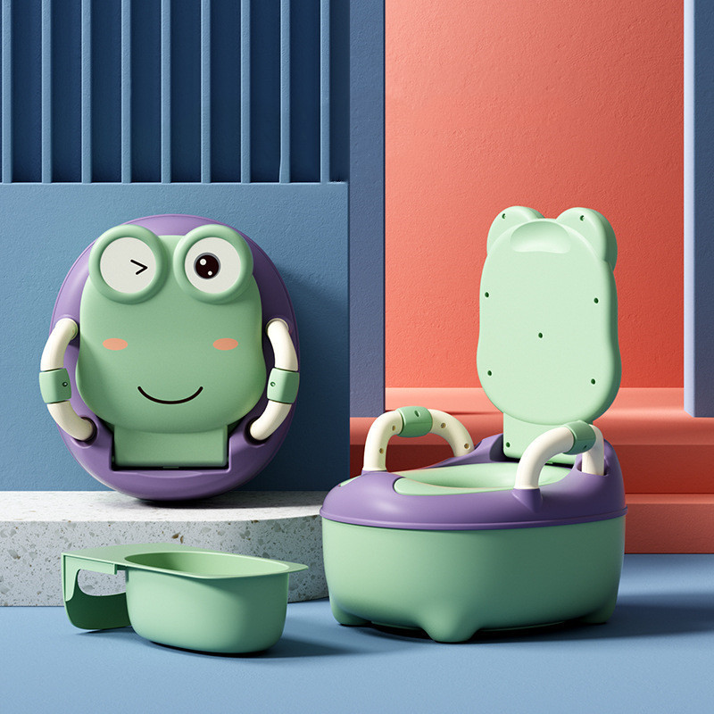 

Multifunction Baby Toilet Kids Frog Pot Training Girls Boys Car Potty Kids Chair Toilet Seat Children's Pot Portable Baby Potty LJ201112