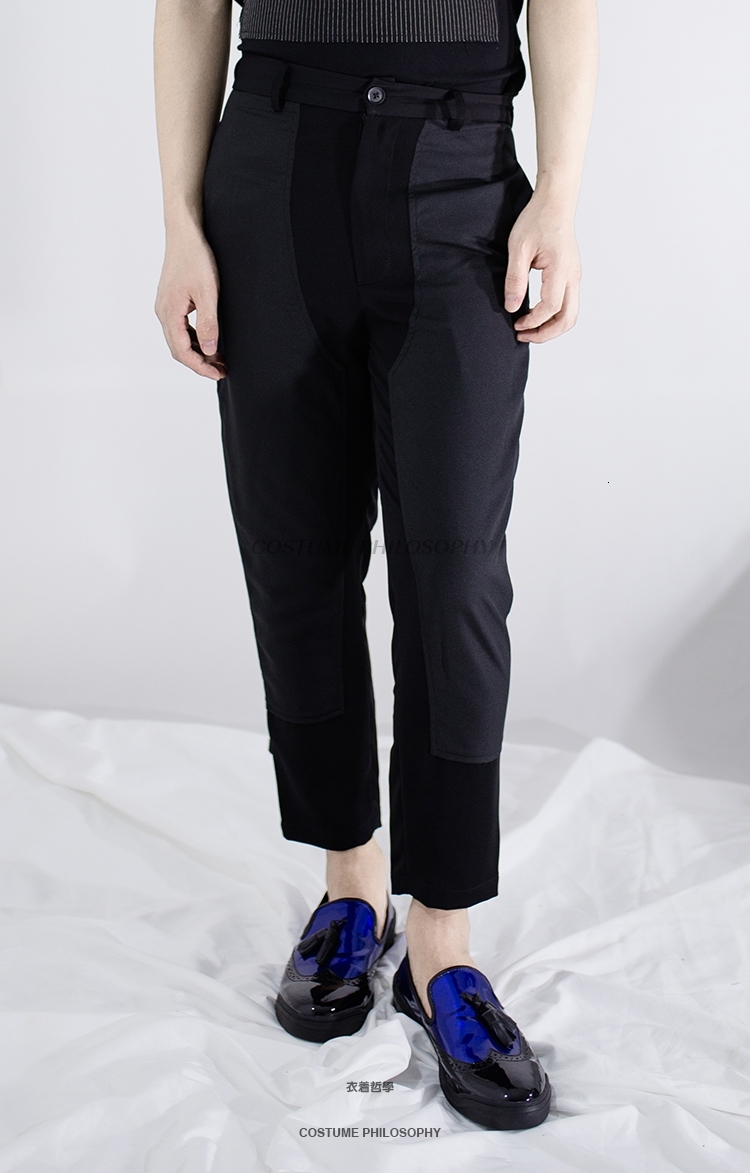 

2021 Homemade New Casual Men with Double-layered Pants. S-6xl!! QJ6G, Black