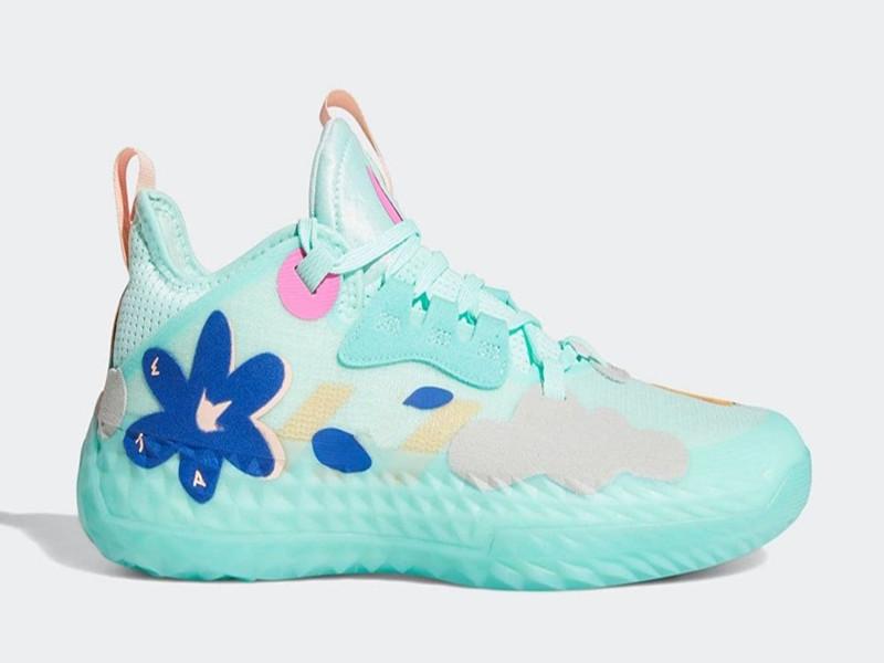 

2021 Harden Vol.5 Support Men Basketball Shoes With Box Hgh Quality Crystal Cloud White Royal Blue Sport Shoe Size7-11.5, Black